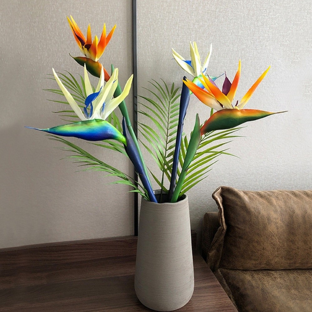 New Long Stem Artificial Bird  - Bird Paradise Strelitzia avaliação e preço