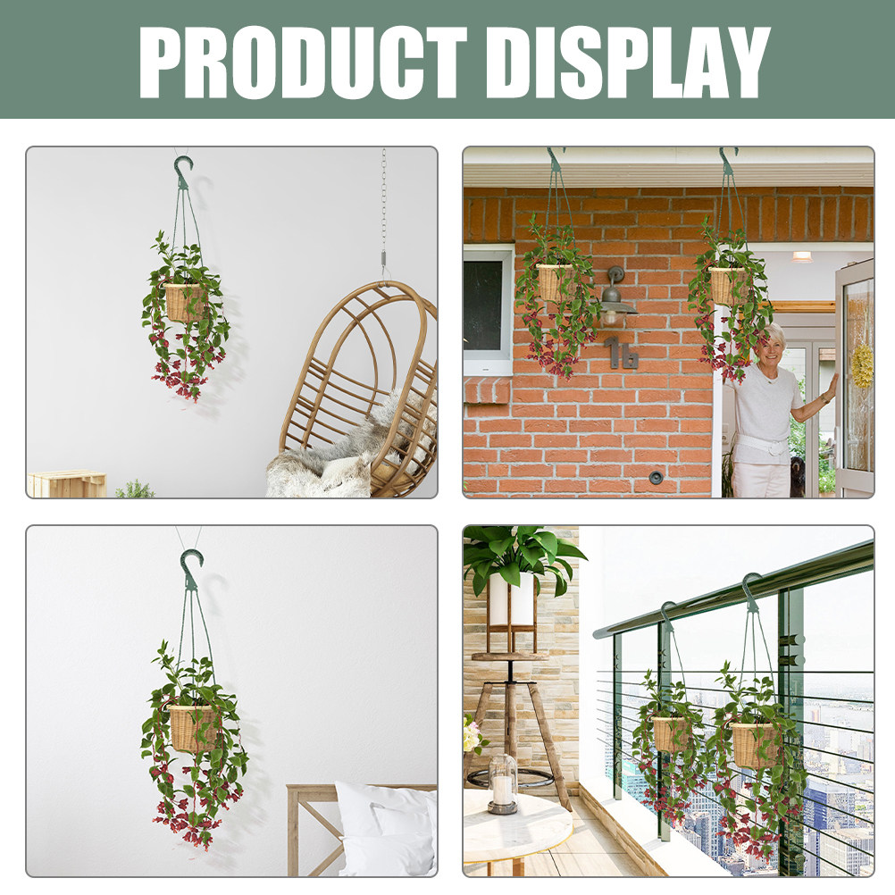 5Pcs Hanging Planter Hooks Set - Spider Plant Hanging avaliação e preço