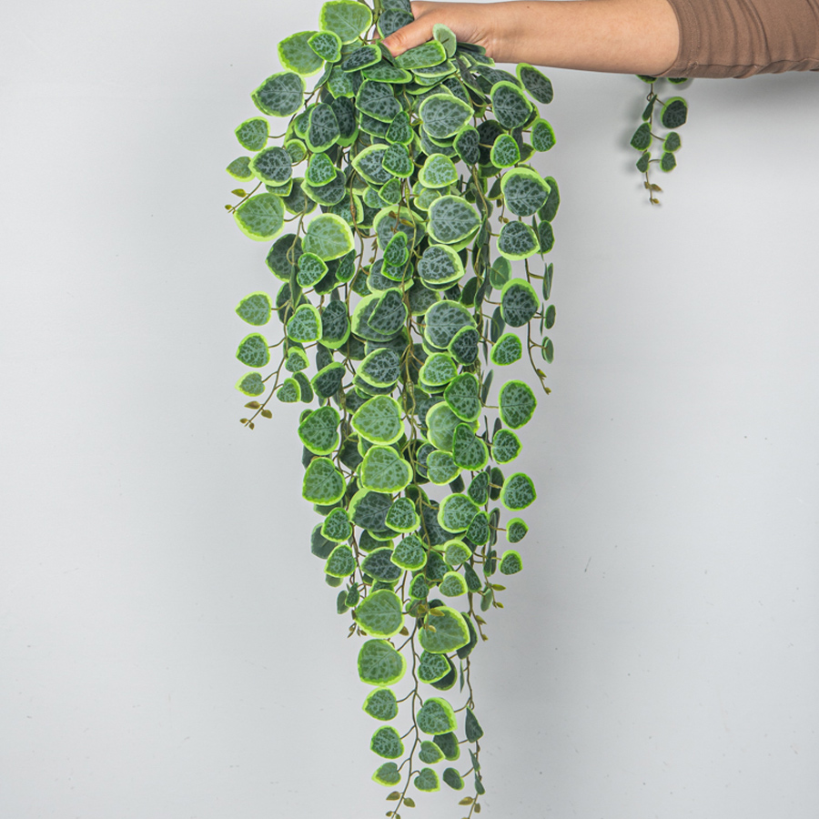 60-80cm Artificial Hanging Vin - Pilea Peperomioides avaliação e preço