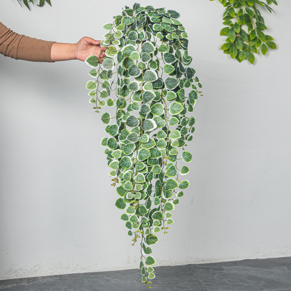 60-80cm Artificial Hanging Vin - Pilea Peperomioides avaliação e preço