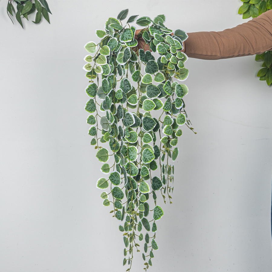 60-80cm Artificial Hanging Vin - Pilea Peperomioides avaliação e preço