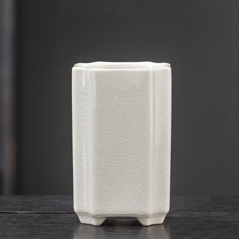Porcelain Square Celadon Glaze - Pilea Peperomioides avaliação e preço