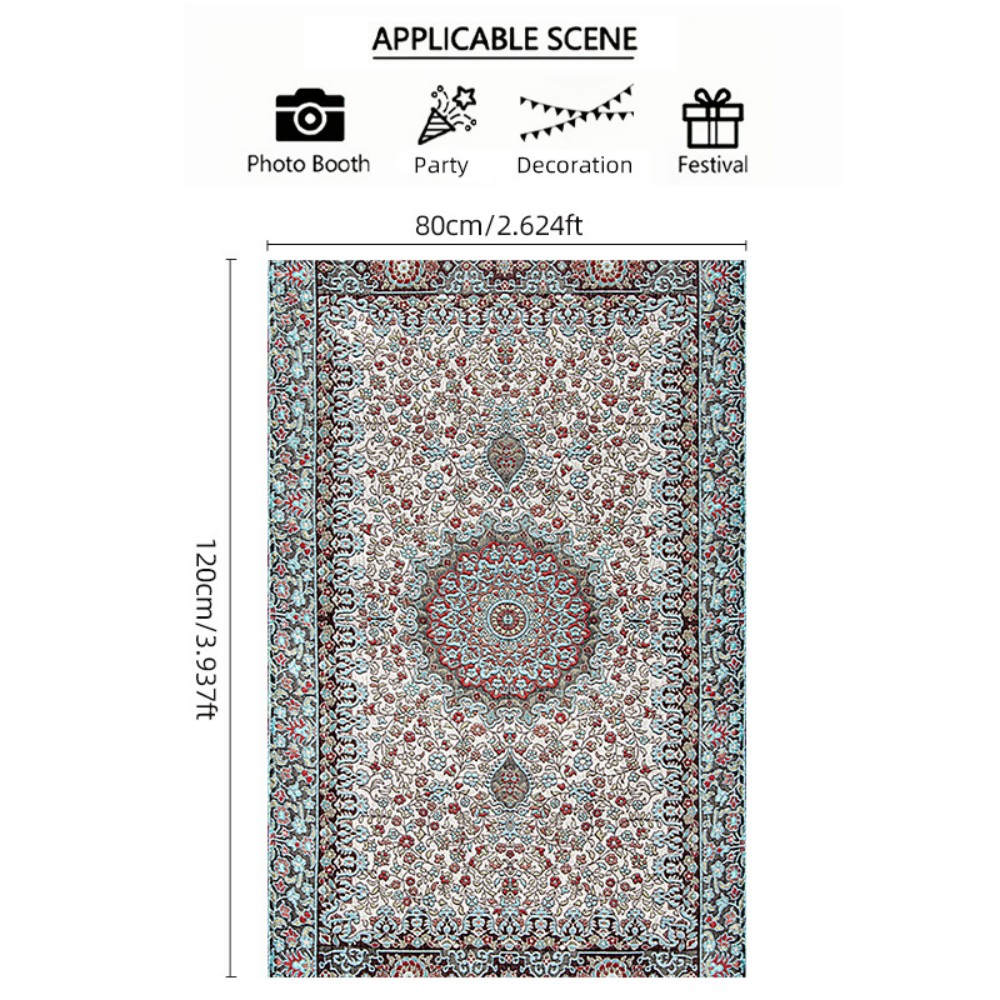 VIKAMA Islamic Prayer Mat Musl - Maranta Prayer Plant avaliação e preço