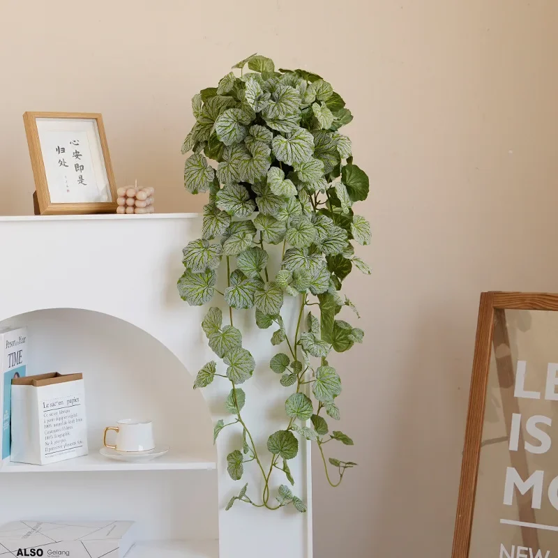 40-70cm Fake Hanging Plants Ar - Pilea Peperomioides avaliação e preço