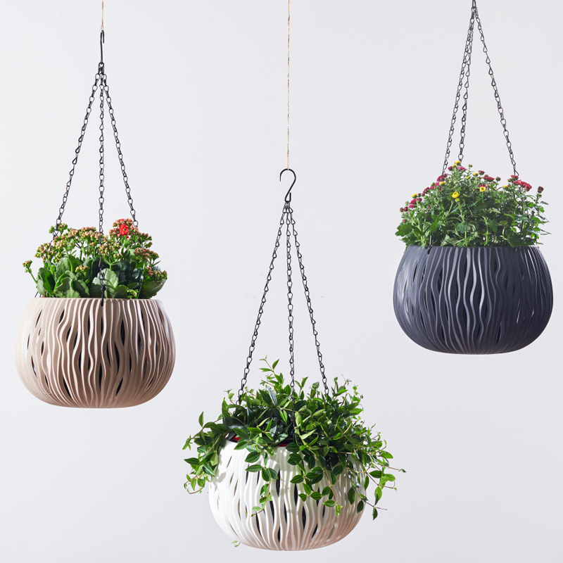 Hanging pot, plastic personali - Spider Plant Hanging avaliação e preço