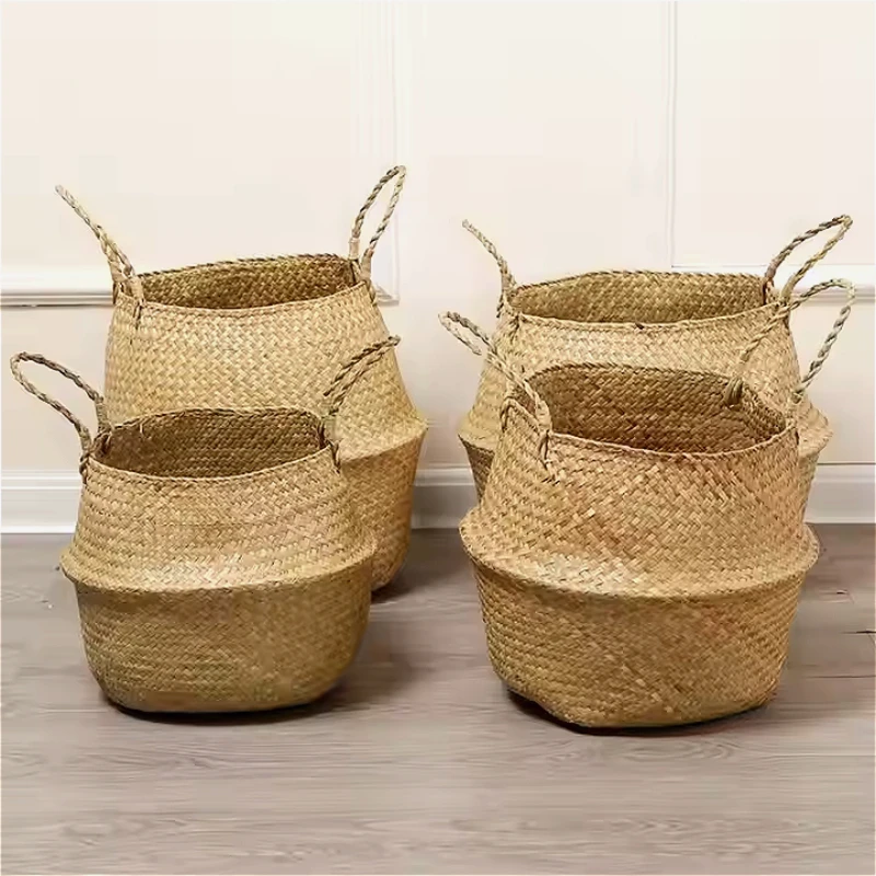 Large Seagrass Wickerwork Bask - Aloe Vera Pot avaliação e preço