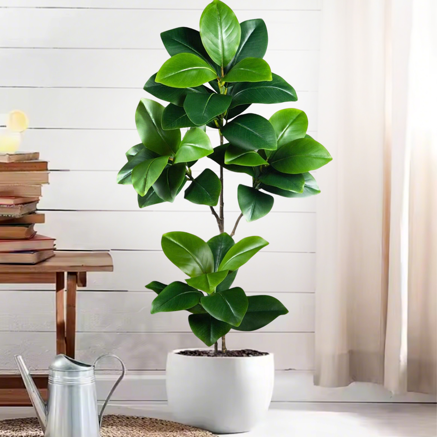 76-135cm Artificial Ficus Tree - Ficus Lyrata Tree avaliação e preço