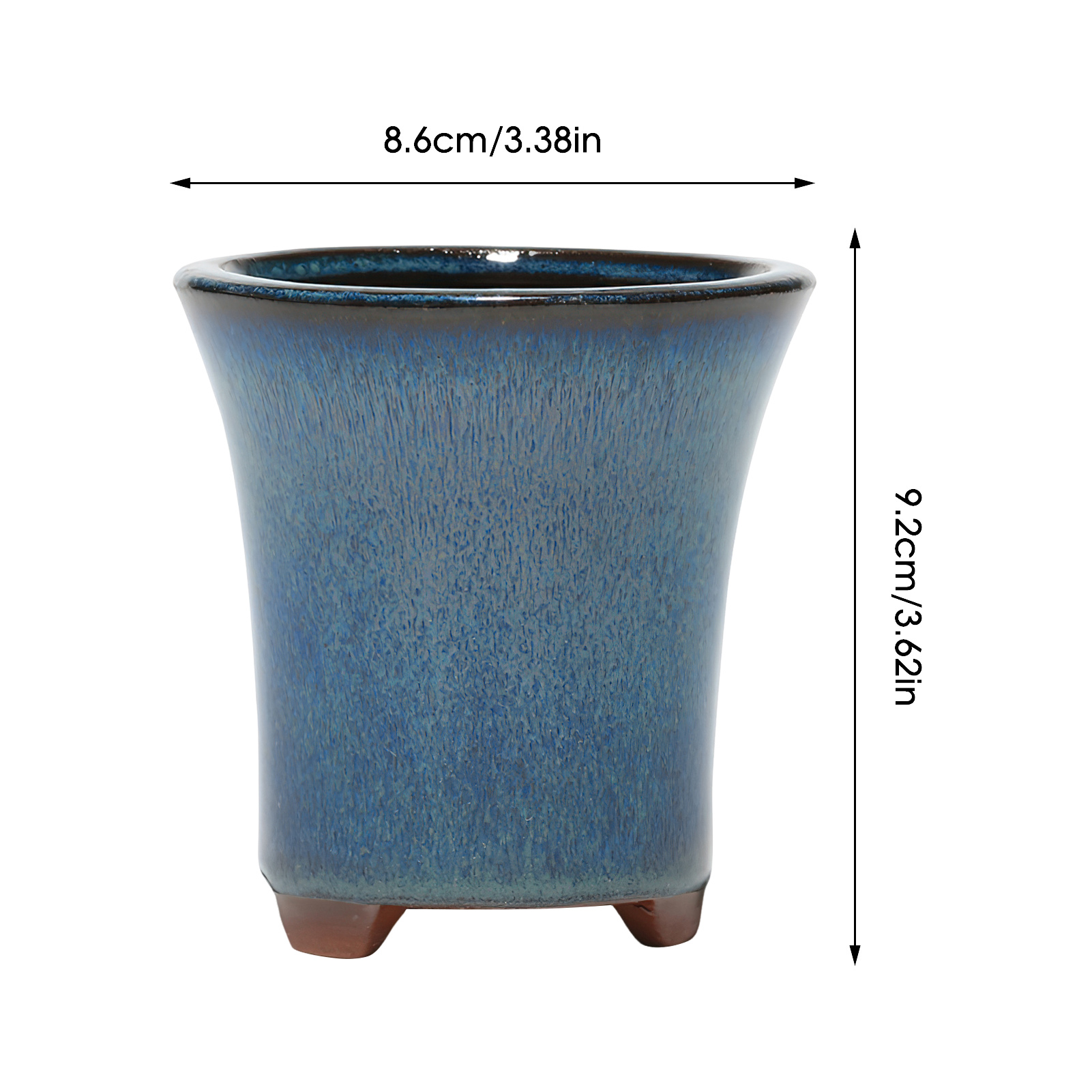 Ceramic Flower Pots with Drain - Pilea Peperomioides avaliação e preço