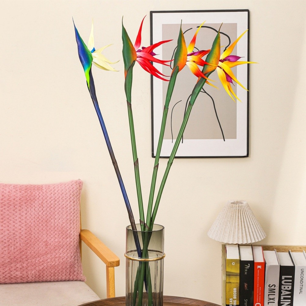 New Long Stem Artificial Bird  - Bird Paradise Strelitzia avaliação e preço