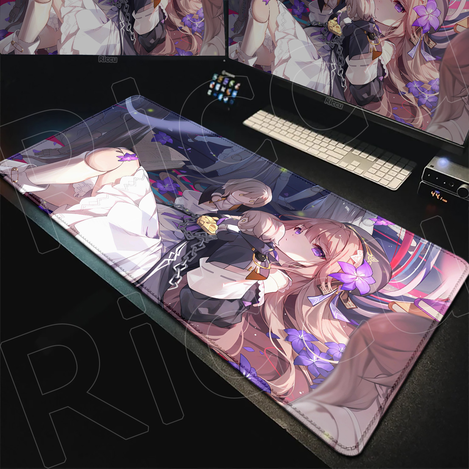 The Herta Keyboard Mat Purple  - Tradescantia Purple avaliação e preço