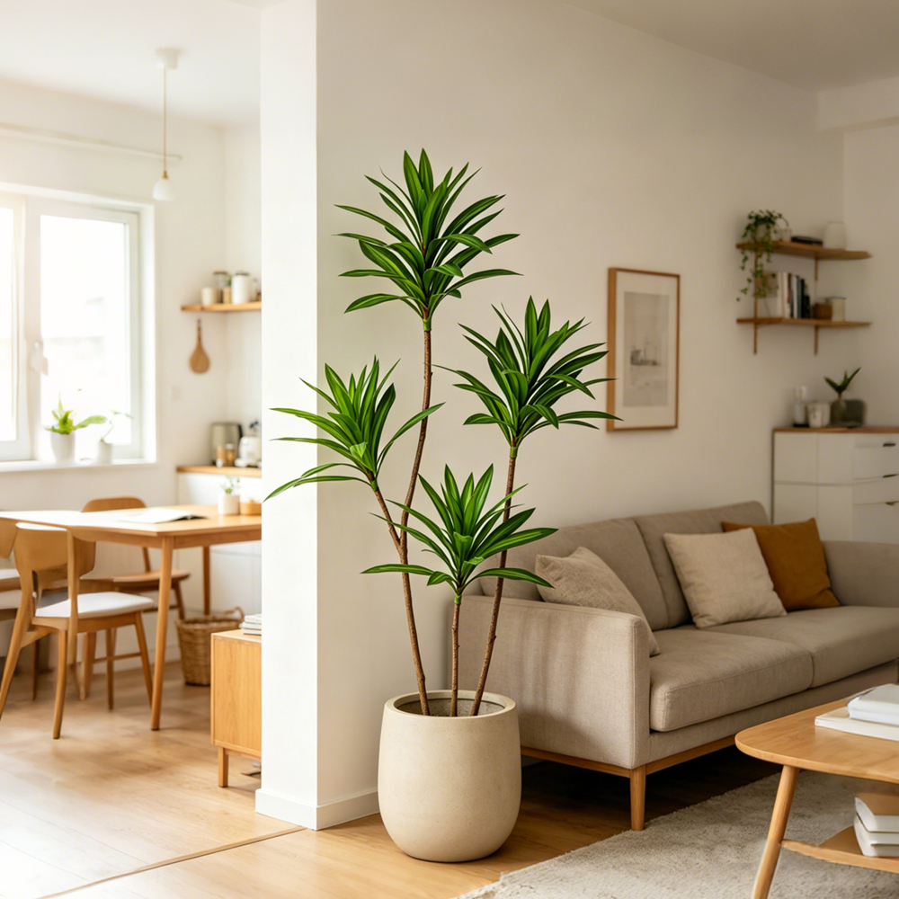 66-98cm Large Artificial Palm  - Dracaena Marginata avaliação e preço