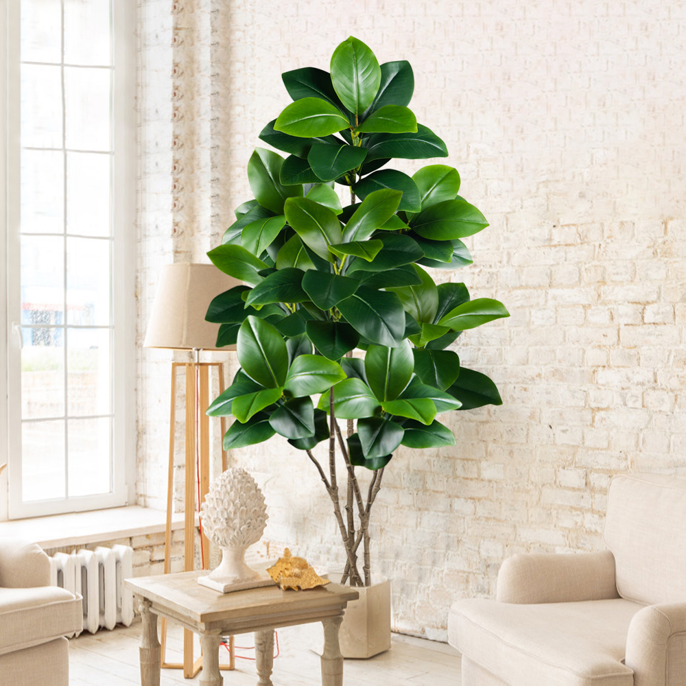 74-140cm Artificial Rubber Tre - Ficus Lyrata Tree avaliação e preço