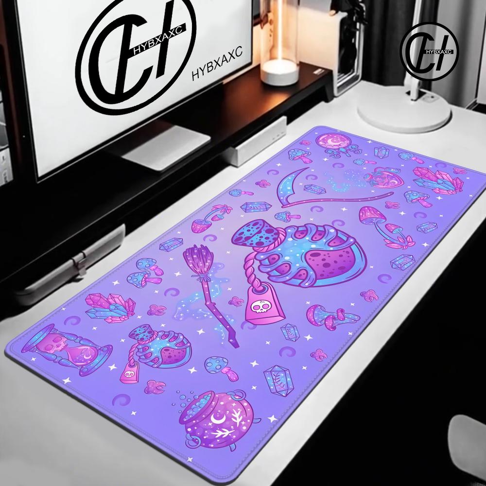 Cute Kawaii Goth Mouse pad XL  - Tradescantia Purple avaliação e preço