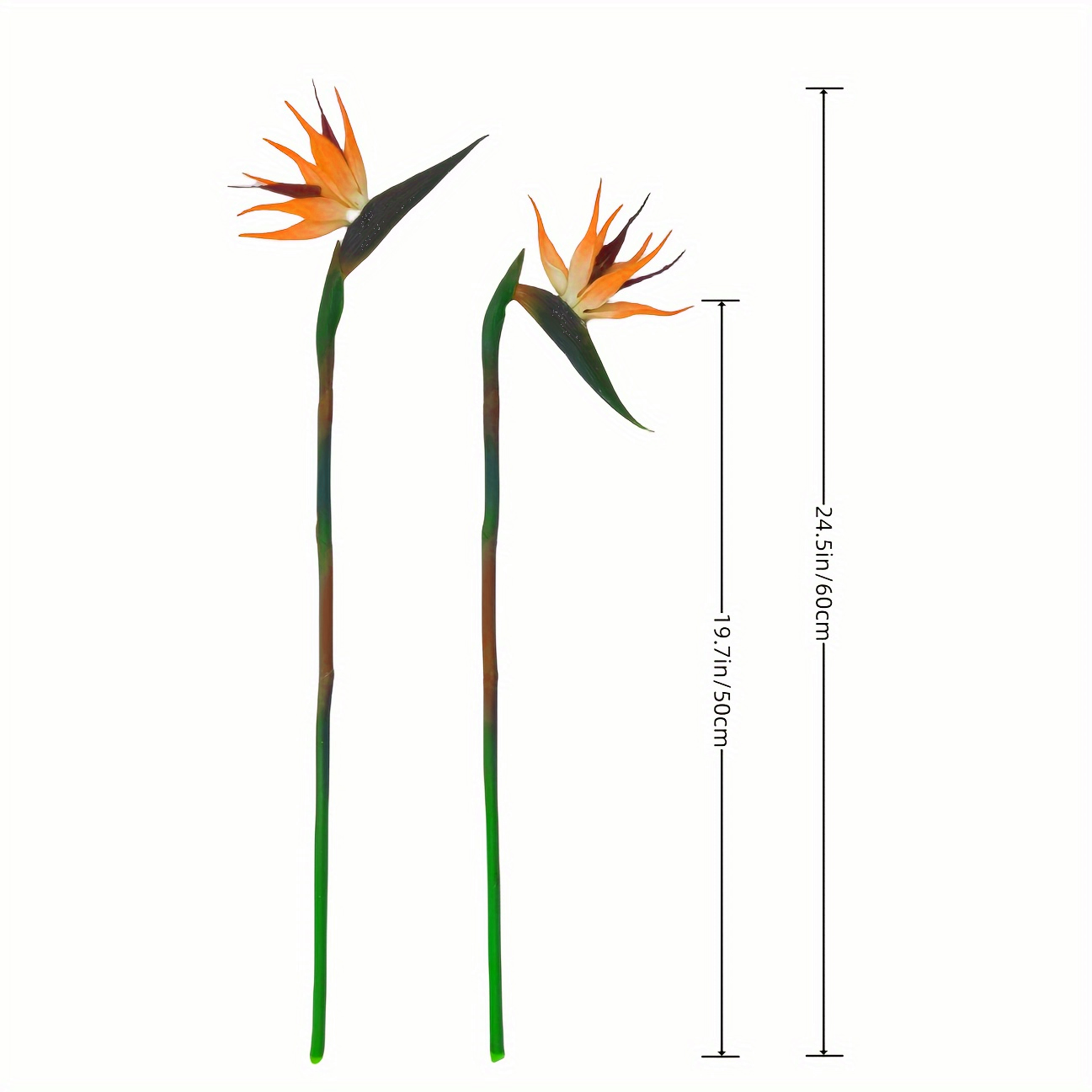 3pcs Artificial Bird Of Paradi - Bird Paradise Strelitzia avaliação e preço