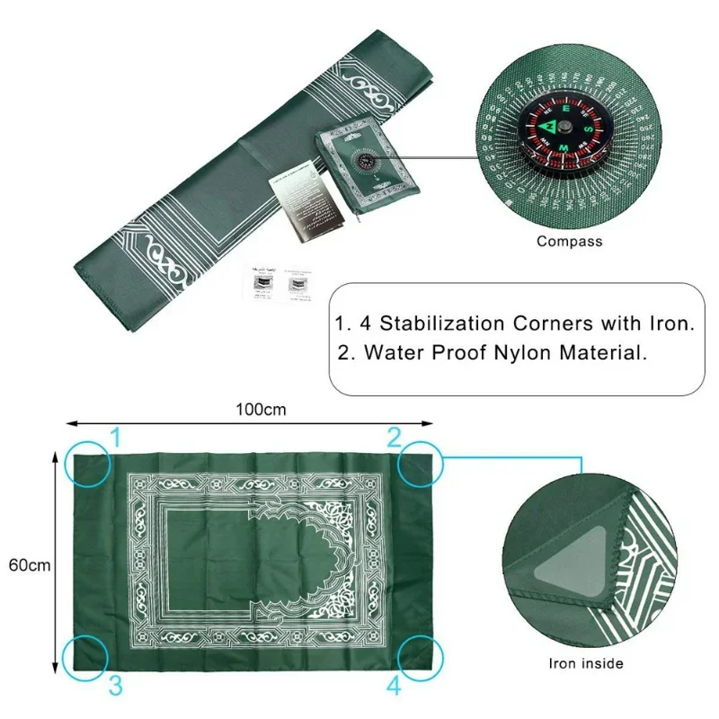 Muslim Prayer Rug Polyester Po - Maranta Prayer Plant avaliação e preço