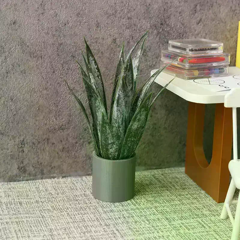 Dollhouse Decor Mini Aloe Vera - Aloe Vera Pot avaliação e preço