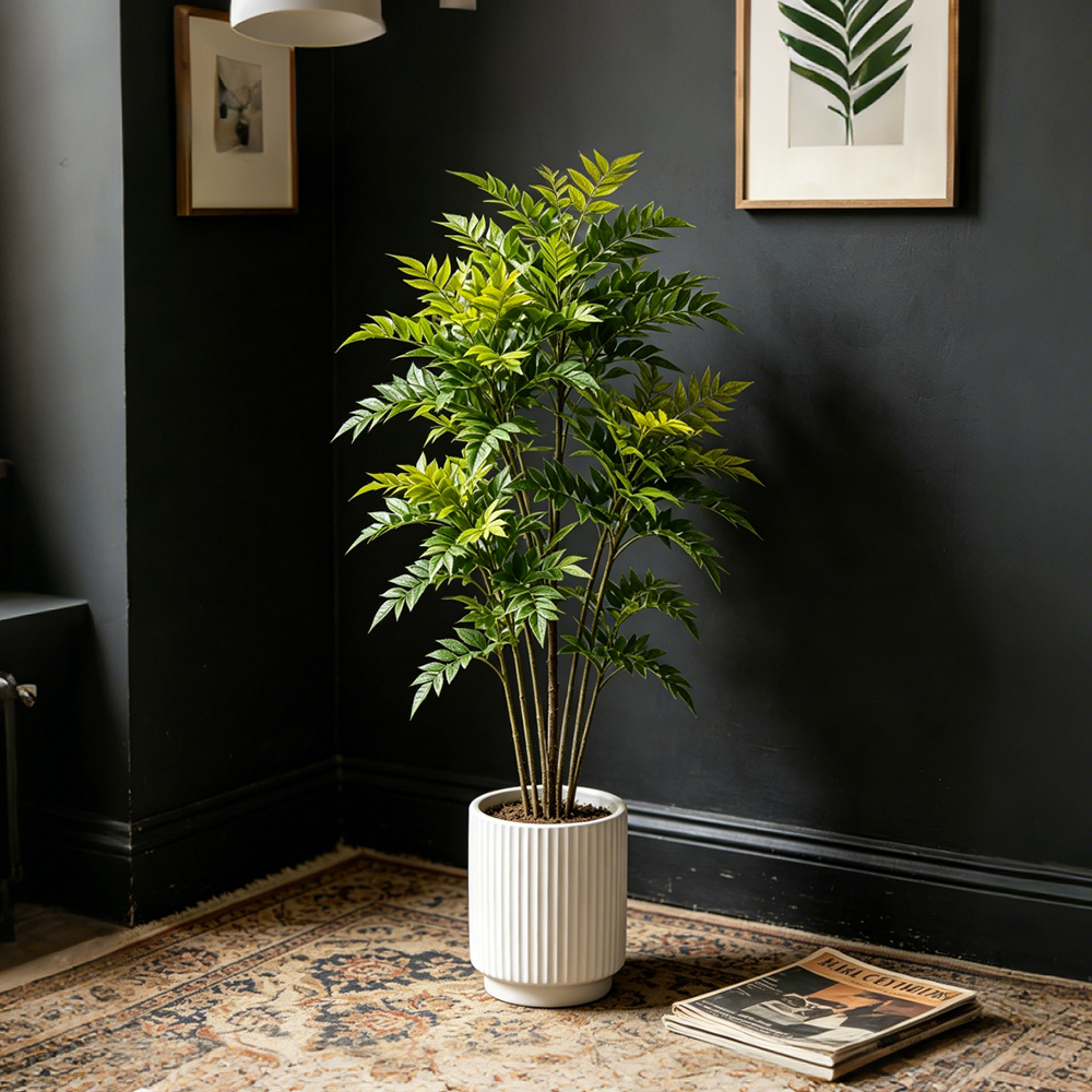 73-135cm Artificial Nandina Pl - Ficus Lyrata Tree avaliação e preço