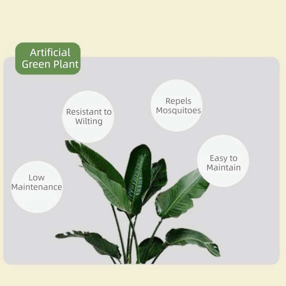 Green Plastic Artificial Ficus - Ficus Lyrata Tree avaliação e preço