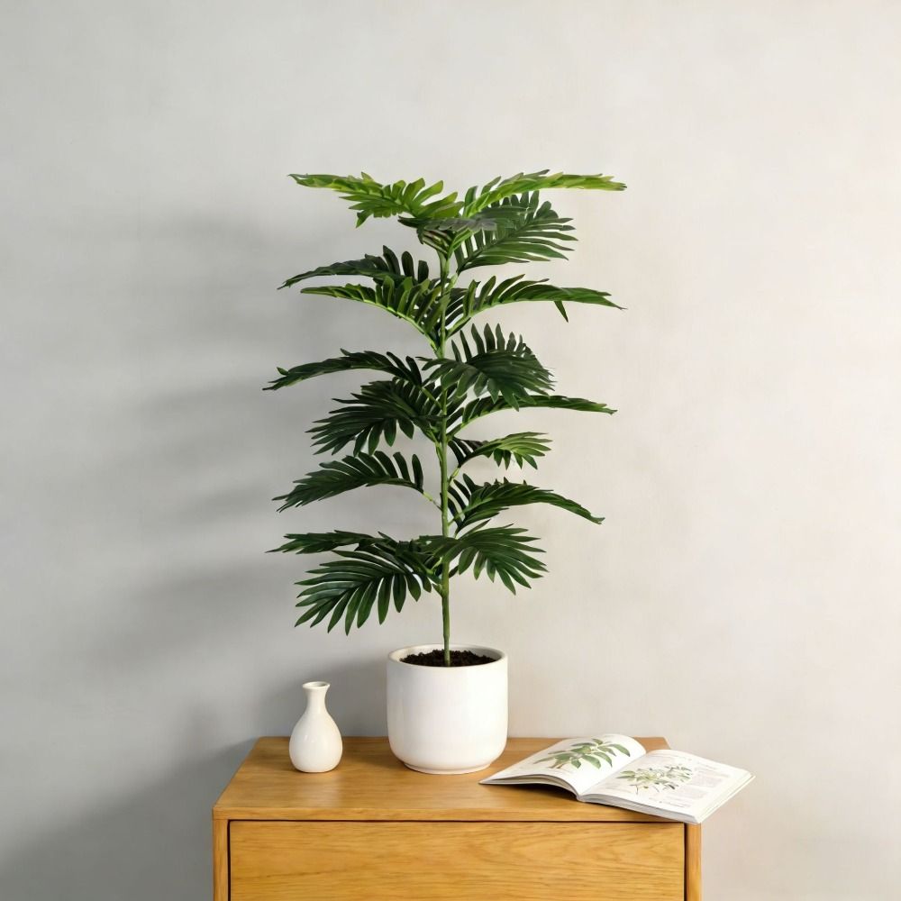 Green Plastic Artificial Ficus - Ficus Lyrata Tree avaliação e preço