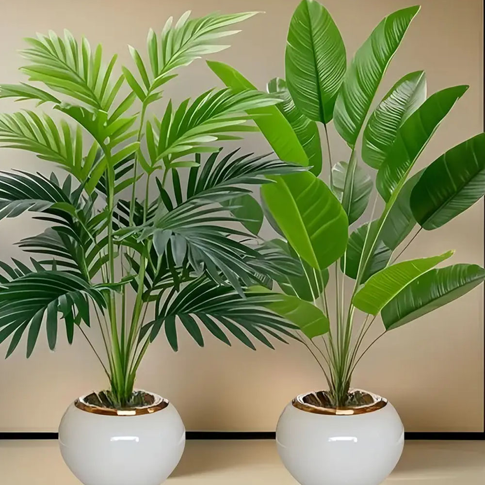 2Pcs Outdoor Artificial Green  - Dracaena Marginata avaliação e preço