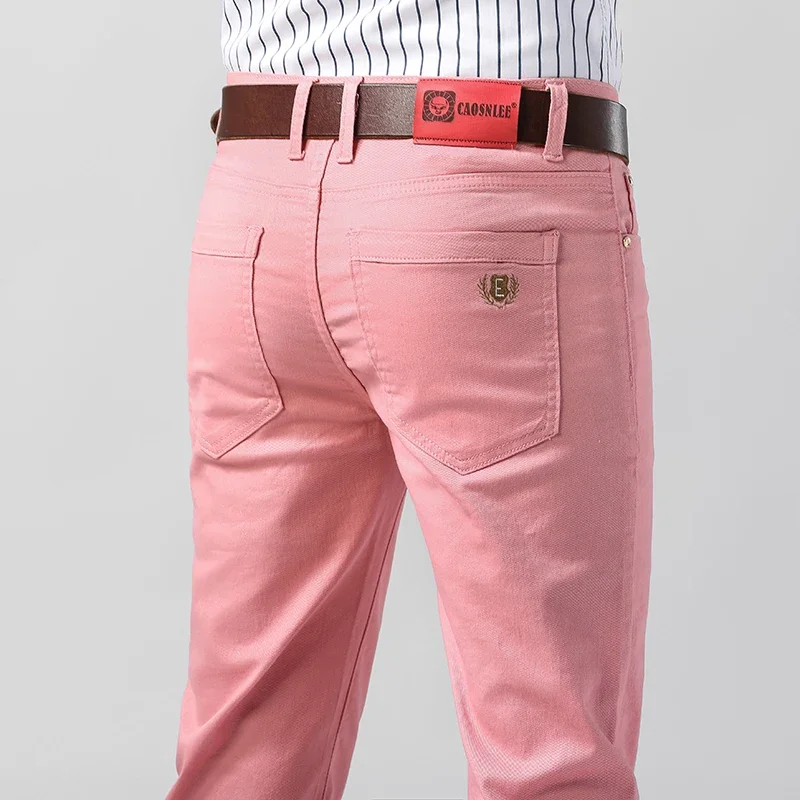 5 Colors Men's Colorful Denim  - Aglaonema Red avaliação e preço